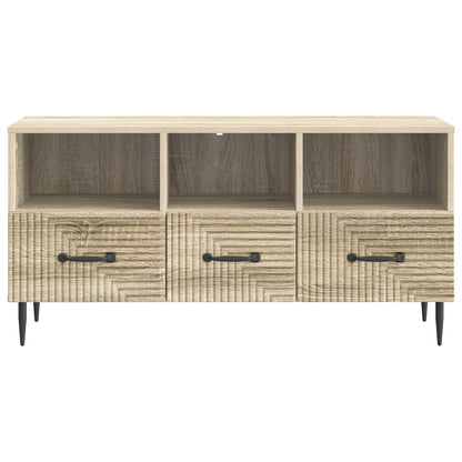 TV-skåp med låda Sonoma-ek 102 x 34,5 x 50 cm Konstruerat trä
