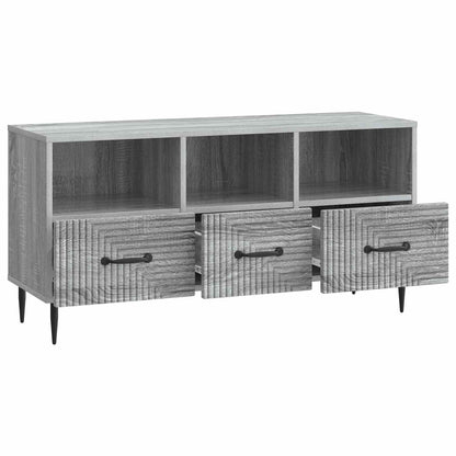 TV-skåp Grå sonoma-ek 102 x 34,5 x 50 cm Konstruerat trä