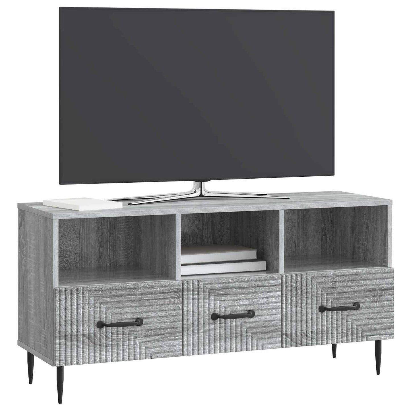 TV-skåp Grå sonoma-ek 102 x 34,5 x 50 cm Konstruerat trä