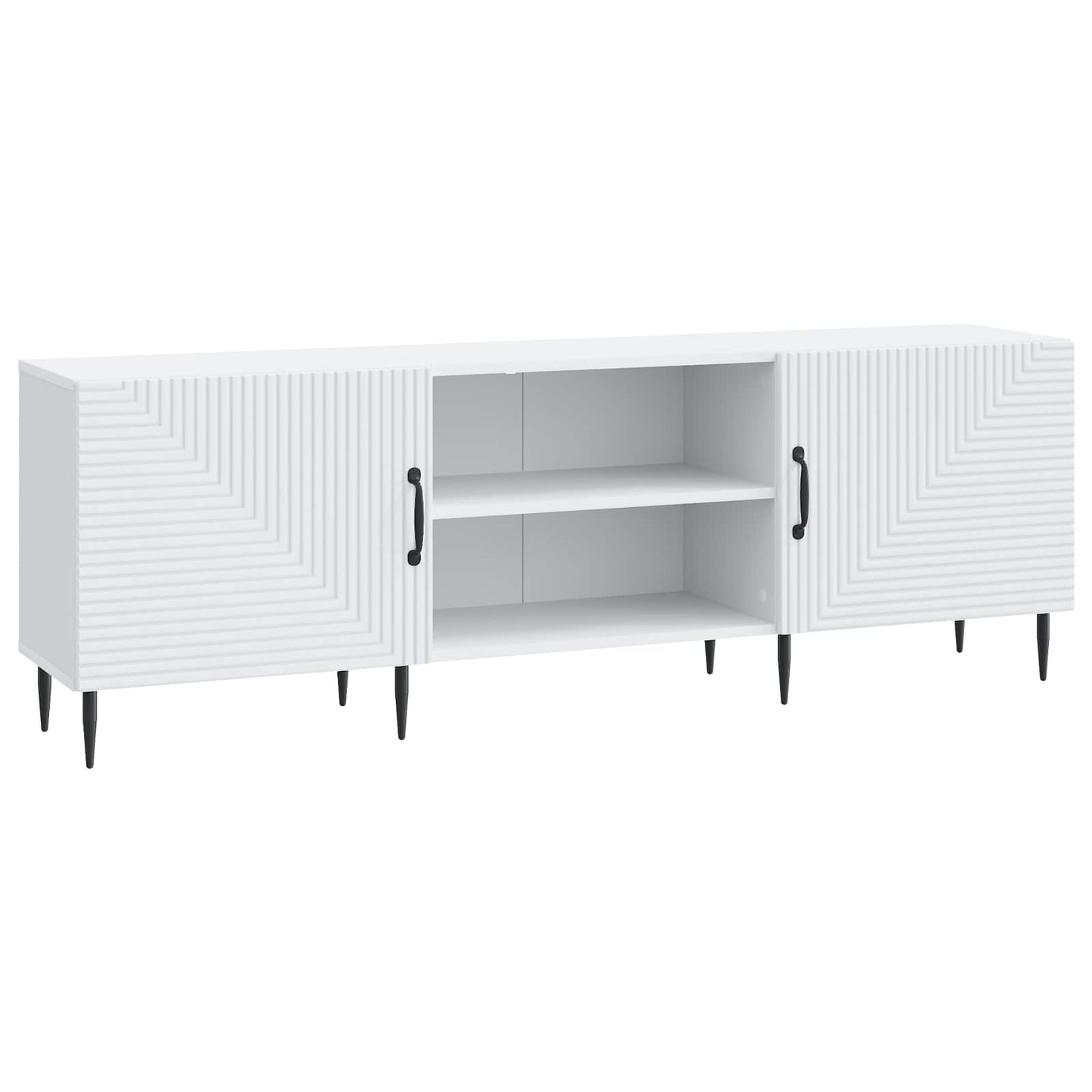 TV-skåp Vit 150 x 31 x 50 cm Konstruerat trä