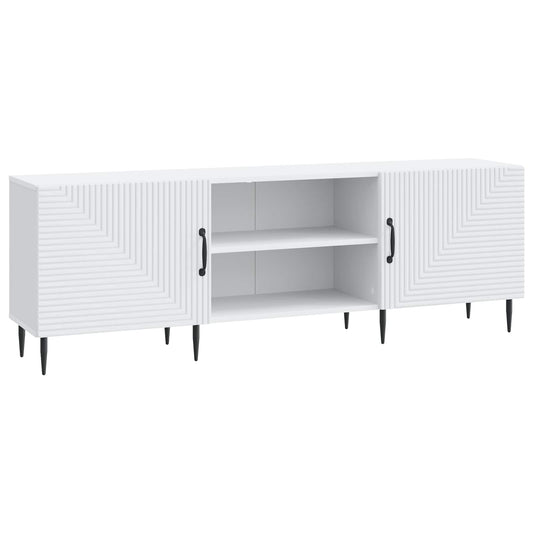 TV-skåp Vit 150 x 31 x 50 cm Konstruerat trä