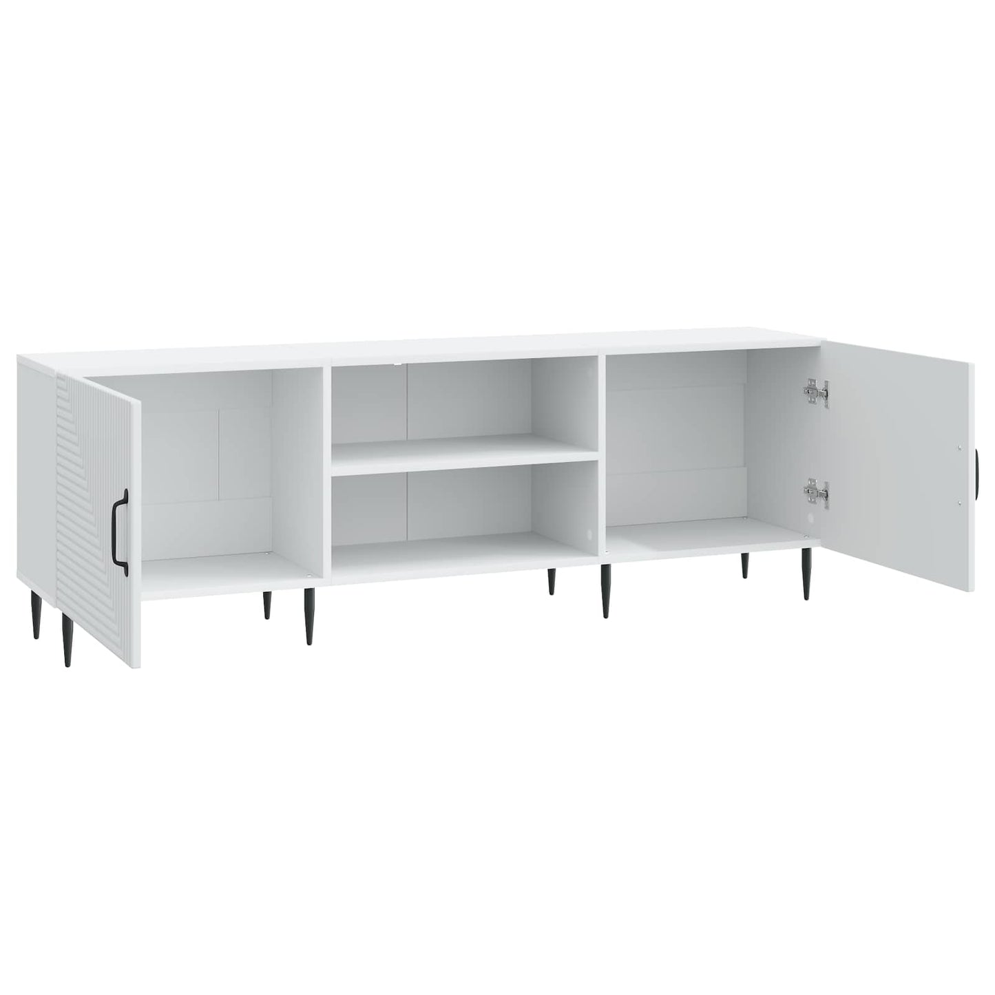 TV-skåp Vit 150 x 31 x 50 cm Konstruerat trä