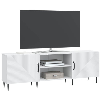 TV-skåp Vit 150 x 31 x 50 cm Konstruerat trä