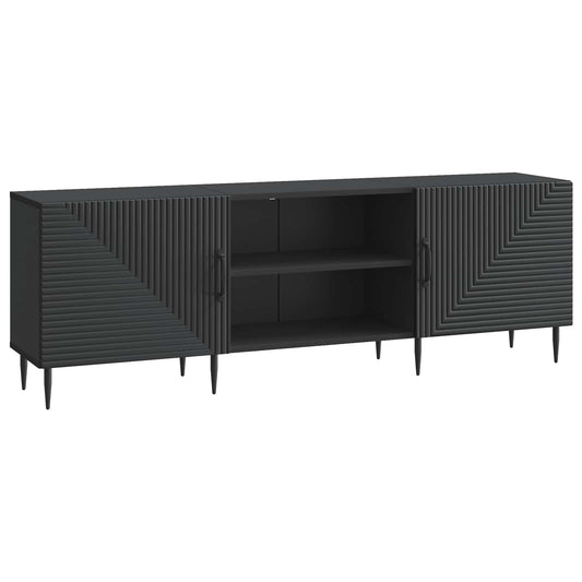 TV-skåp Svart 150 x 31 x 50 cm Konstruerat trä