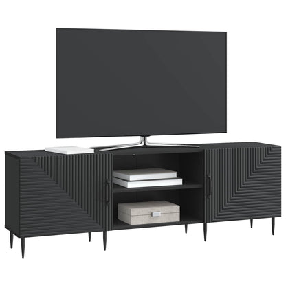 TV-skåp Svart 150 x 31 x 50 cm Konstruerat trä