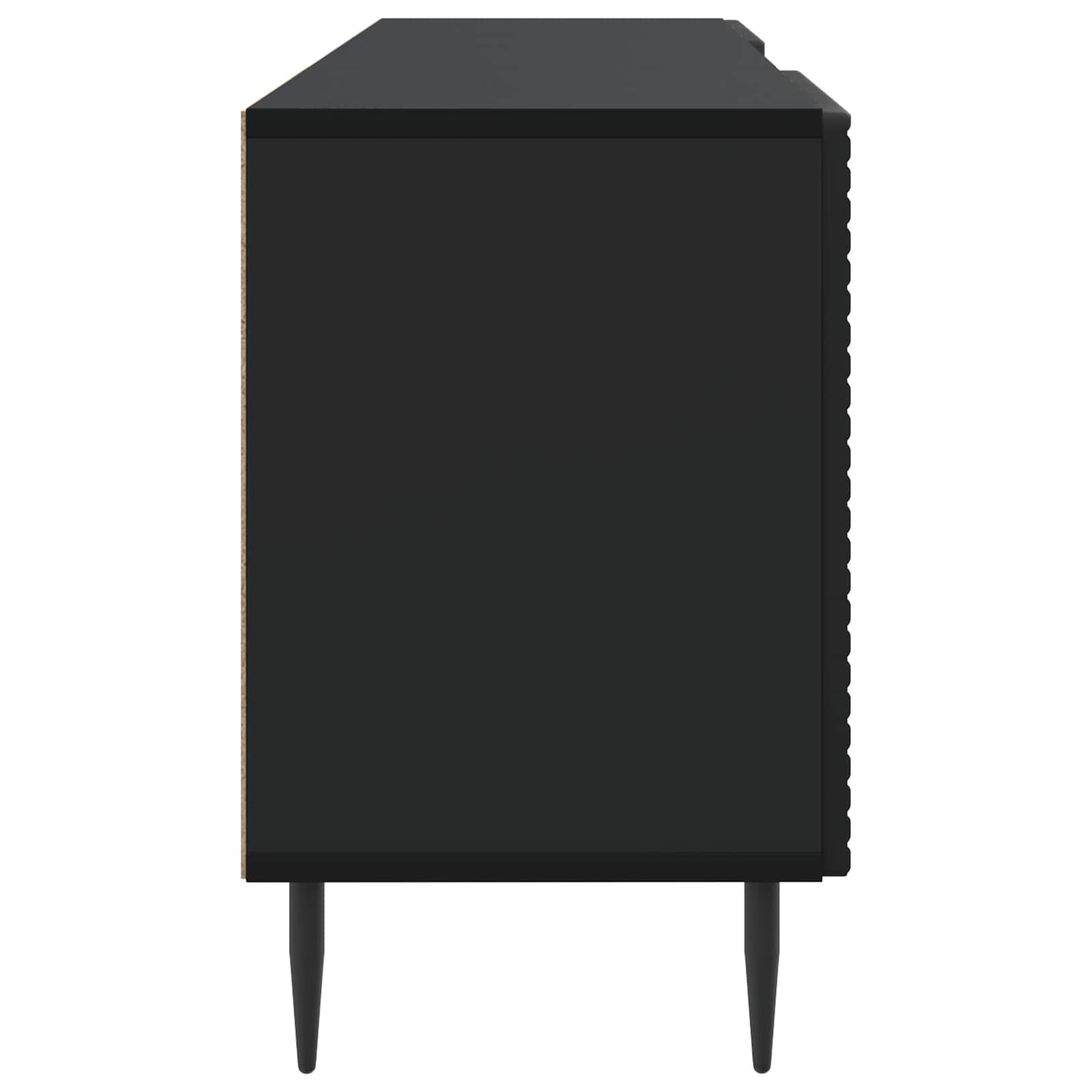 TV-skåp Svart 150 x 31 x 50 cm Konstruerat trä