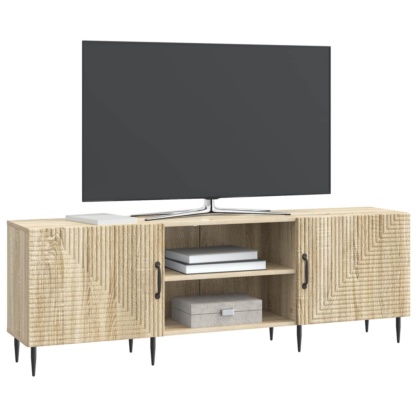 TV-skåp Sonoma-ek 150 x 31 x 50 cm Konstruerat trä