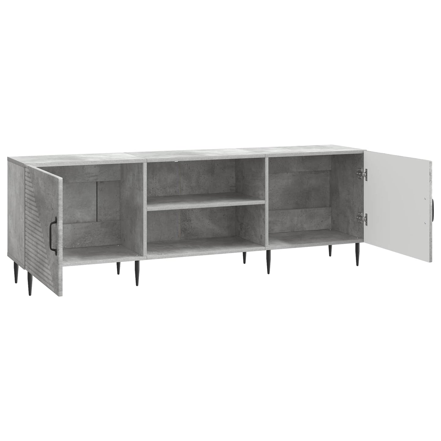 TV-skåp Betonggrå 150 x 31 x 50 cm Konstruerat trä