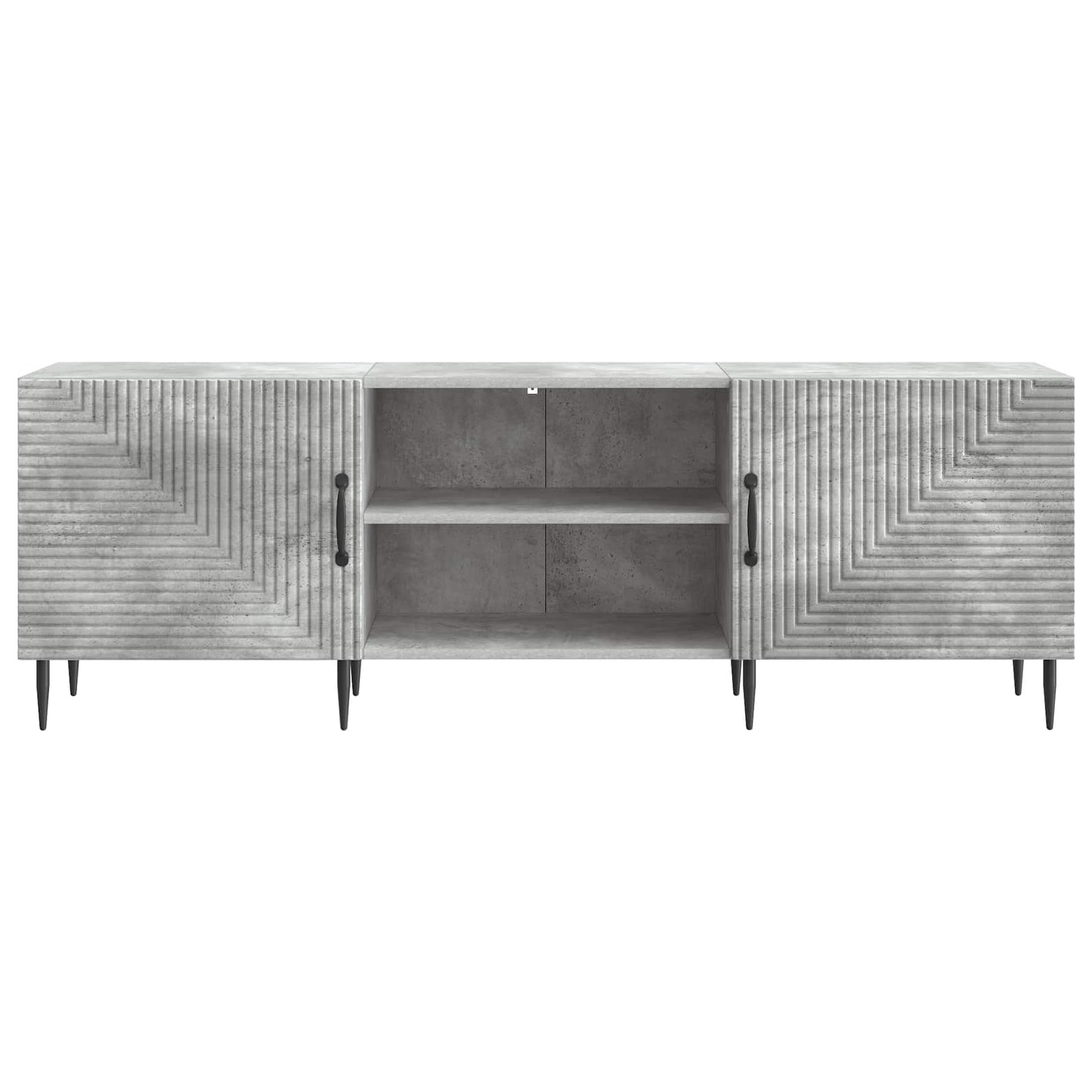 TV-skåp Betonggrå 150 x 31 x 50 cm Konstruerat trä