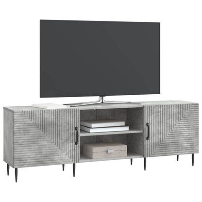 TV-skåp Betonggrå 150 x 31 x 50 cm Konstruerat trä