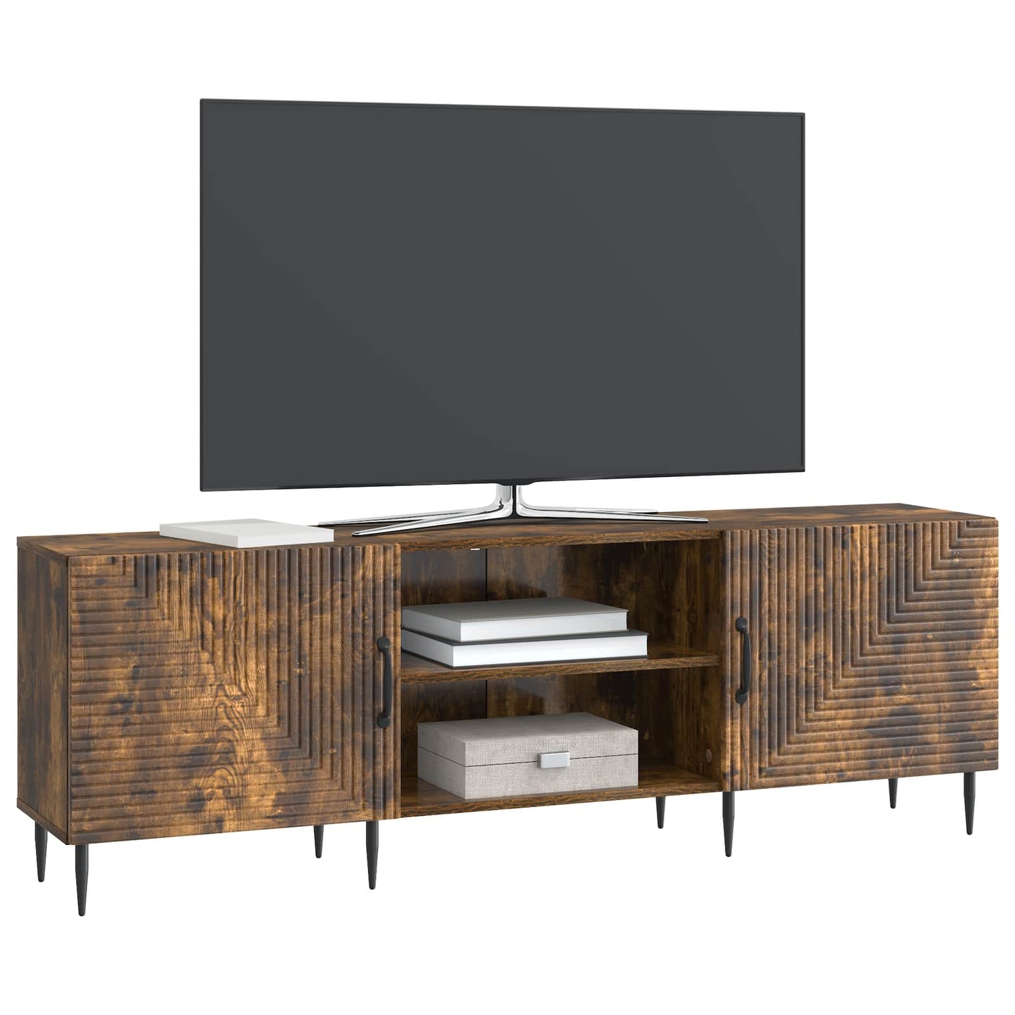 TV-skåp Rökt ek 150 x 31 x 50 cm Konstruerat trä