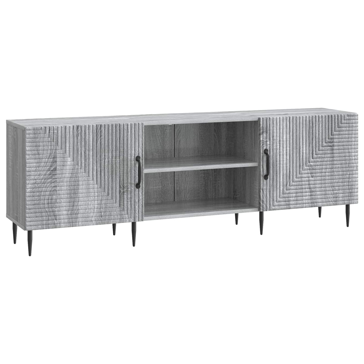 TV-skåp Grå sonoma-ek 150 x 31 x 50 cm Konstruerat trä