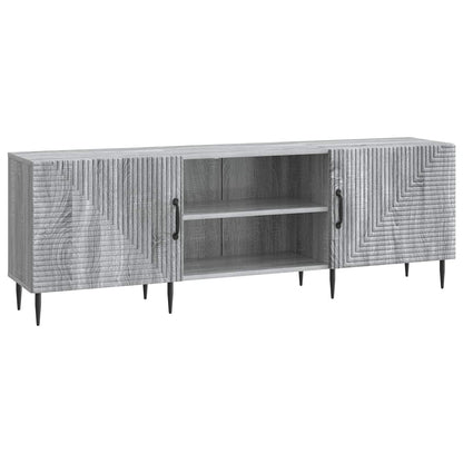 TV-skåp Grå sonoma-ek 150 x 31 x 50 cm Konstruerat trä