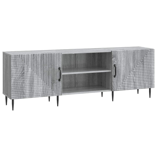 TV-skåp Grå sonoma-ek 150 x 31 x 50 cm Konstruerat trä