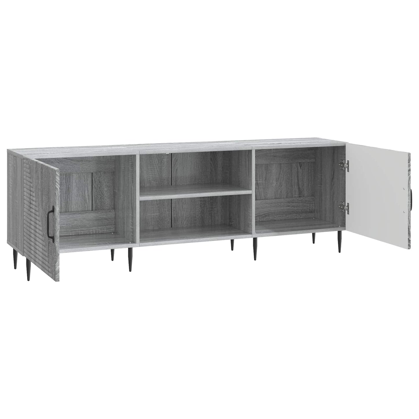 TV-skåp Grå sonoma-ek 150 x 31 x 50 cm Konstruerat trä