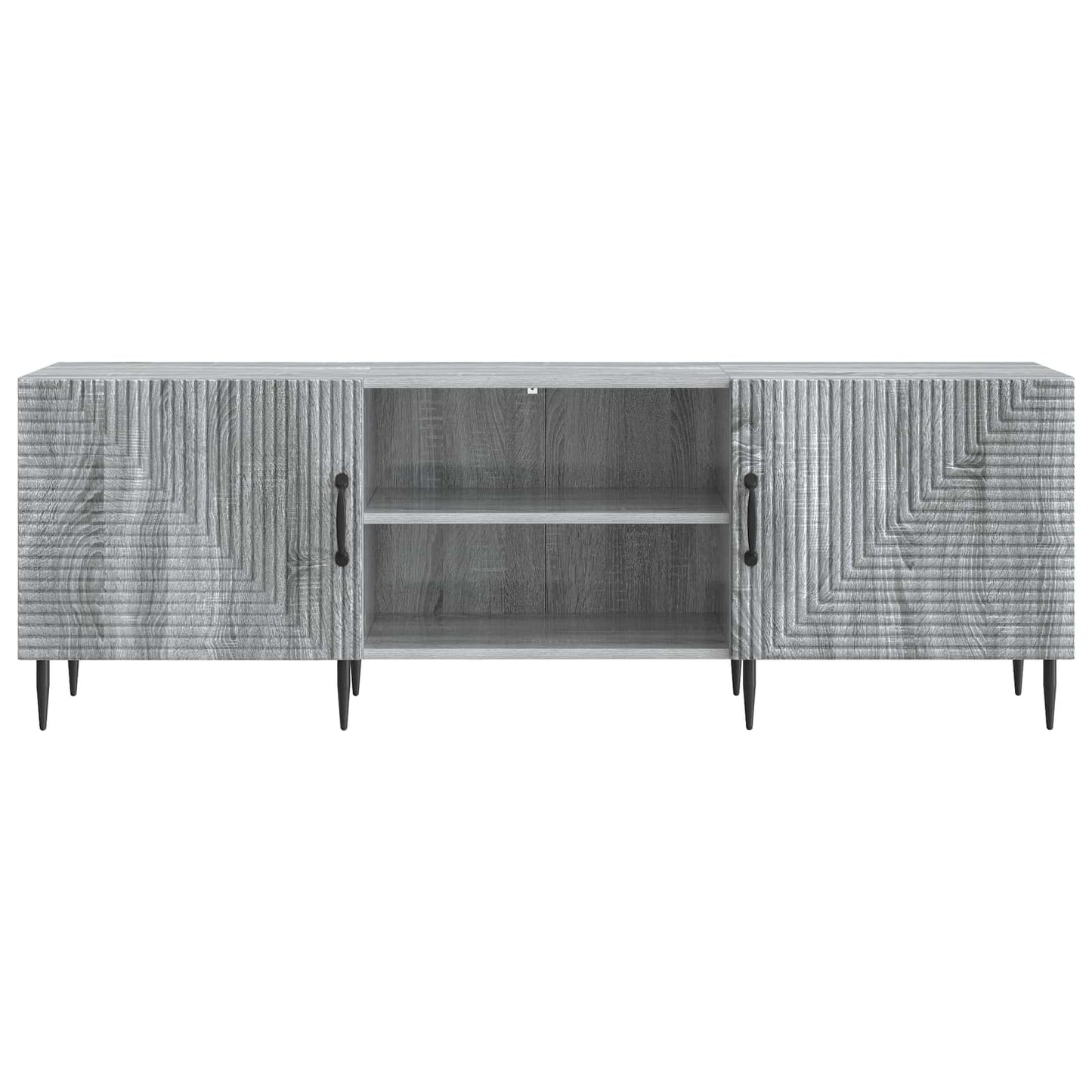 TV-skåp Grå sonoma-ek 150 x 31 x 50 cm Konstruerat trä