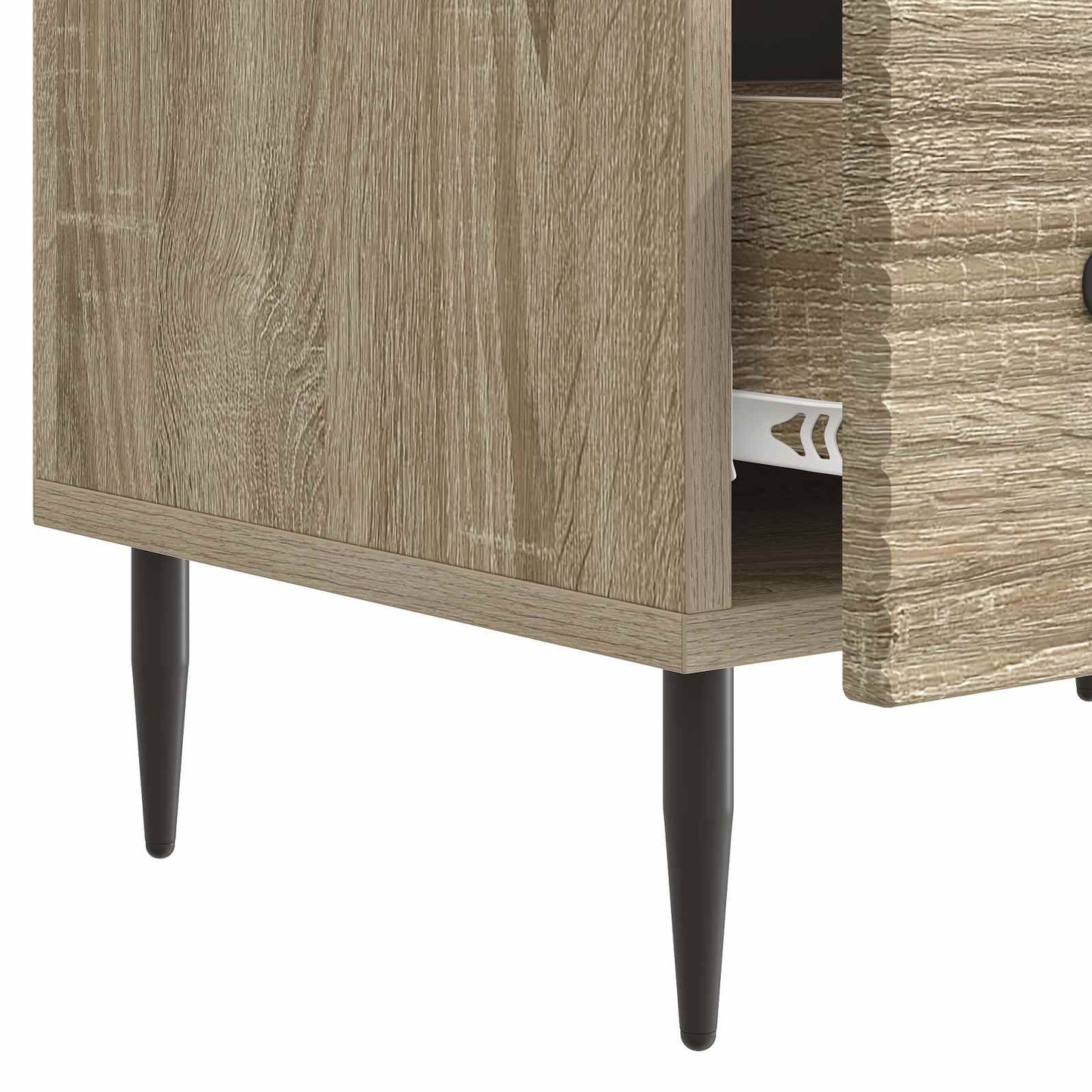 TV-skåp med låda Sonoma-ek 147 x 34,5 x 30 cm Konstruerat trä