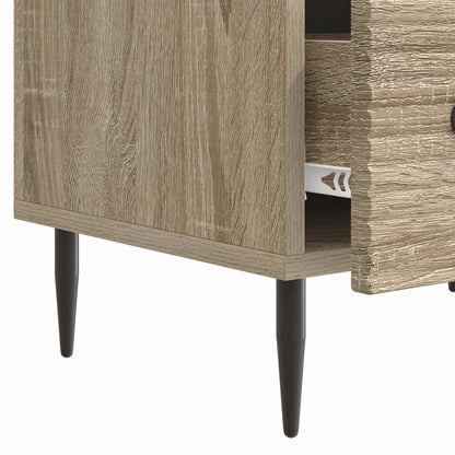 TV-skåp med låda Sonoma-ek 147 x 34,5 x 30 cm Konstruerat trä