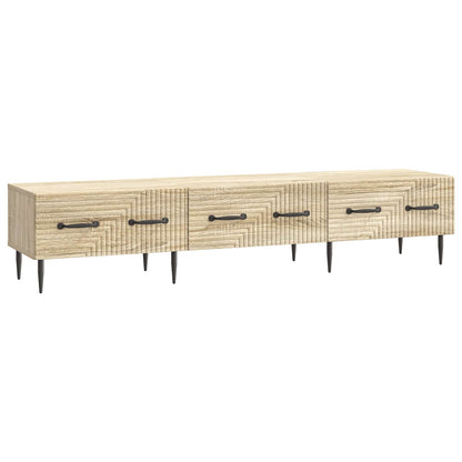 TV-skåp med låda Sonoma-ek 147 x 34,5 x 30 cm Konstruerat trä