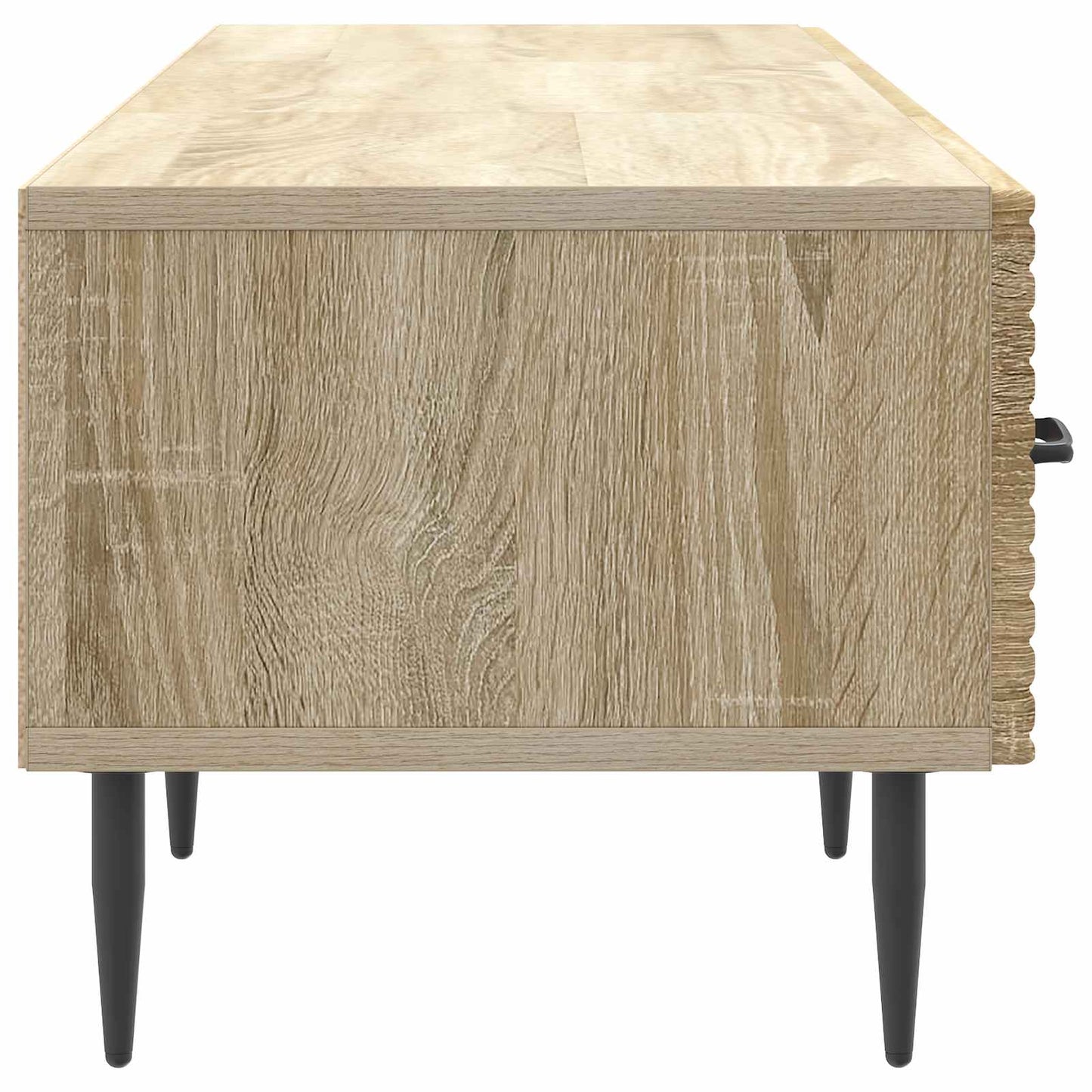 TV-skåp med låda Sonoma-ek 147 x 34,5 x 30 cm Konstruerat trä