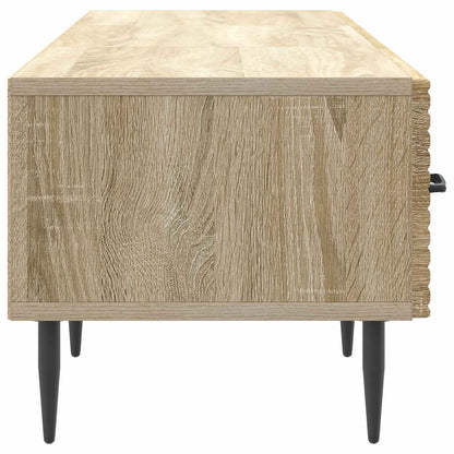 TV-skåp med låda Sonoma-ek 147 x 34,5 x 30 cm Konstruerat trä