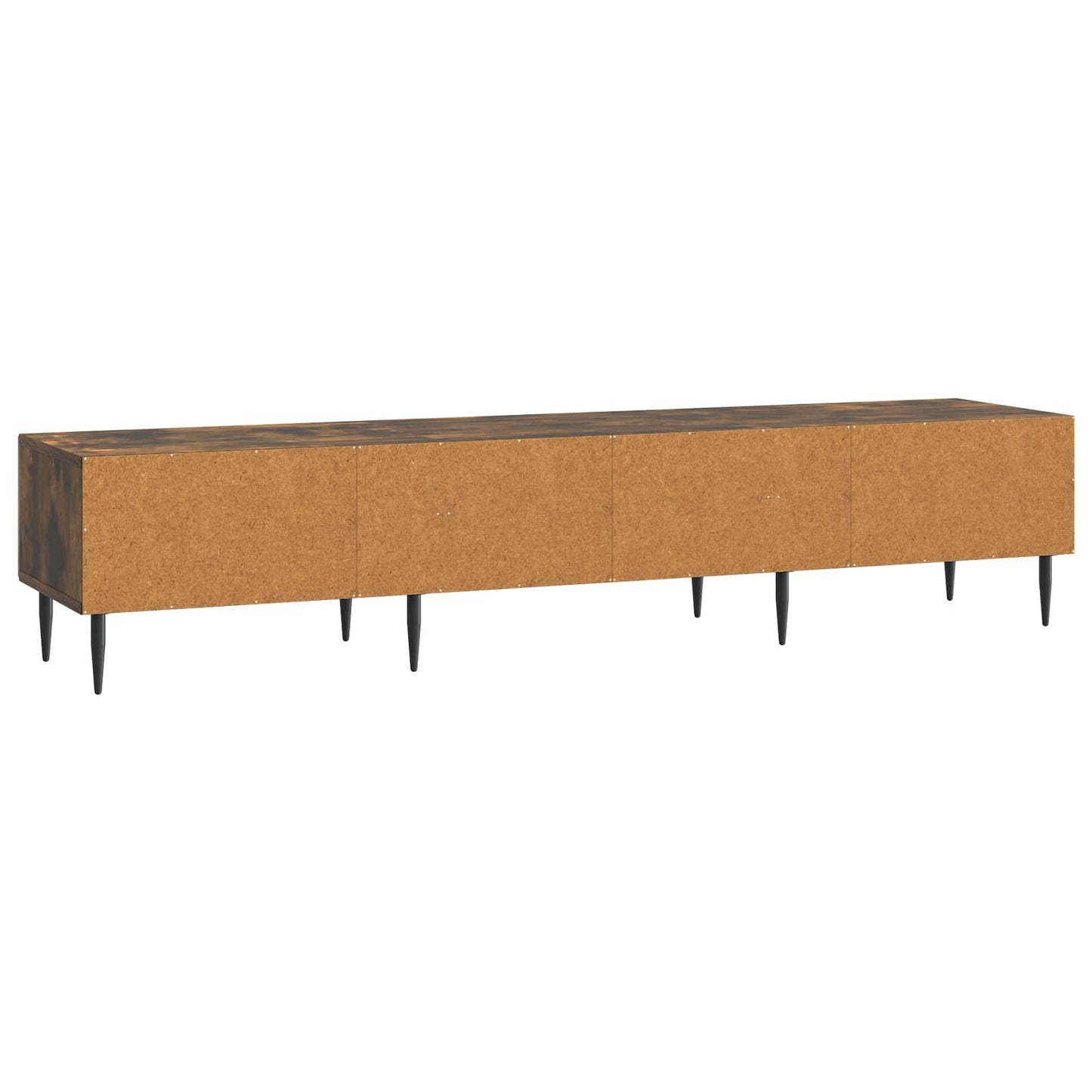 TV-skåp med låda Rökt ek 147 x 34,5 x 30 cm Konstruerat trä