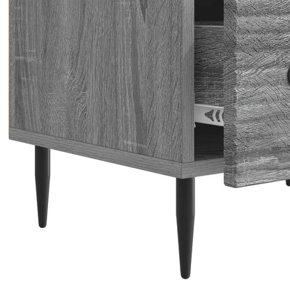 TV-skåp Grå sonoma-ek 147 x 34,5 x 30 cm Konstruerat trä
