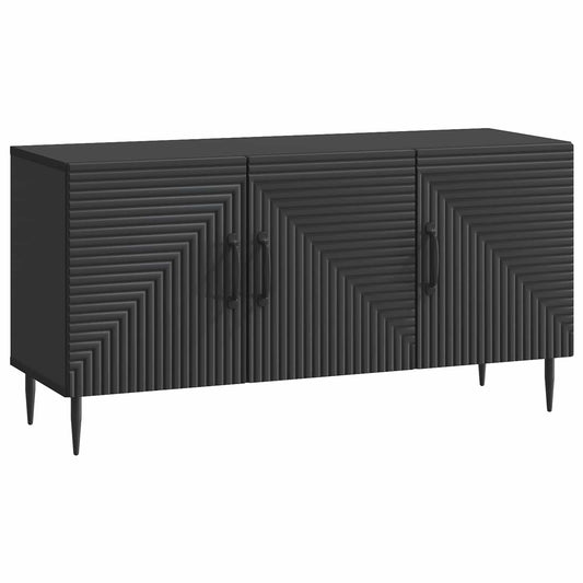 TV-skåp Svart 99 x 34,5 x 50 cm Konstruerat trä