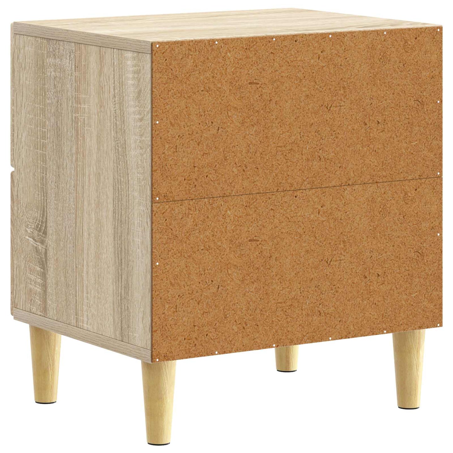 Sängbord 2 pcs Sonoma-ek 43 x 34,5 x 48 cm Konstruerat trä