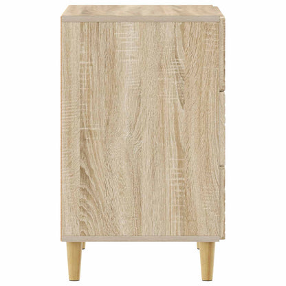 Sängbord Sonoma-ek 43 x 39,5 x 66,5 cm Konstruerat trä