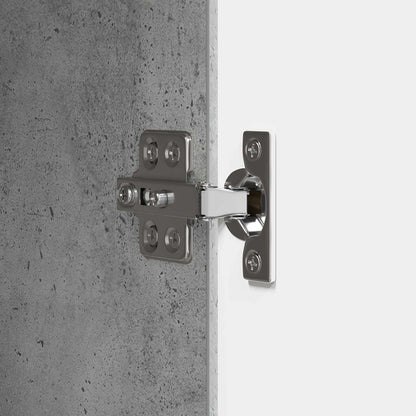 Sängbord 2 pcs Betonggrå 43 x 34,5 x 50 cm Konstruerat trä