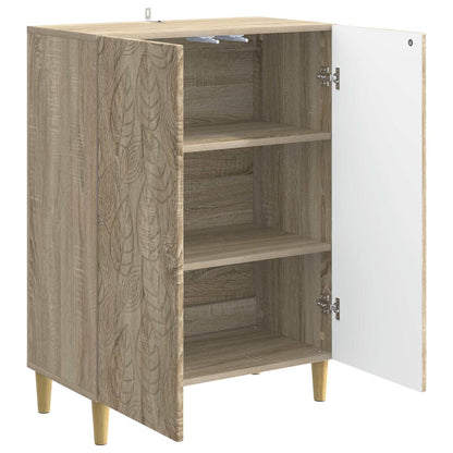 Sideboard Sonoma-ek 66 x 34,5 x 90 cm Konstruerat trä