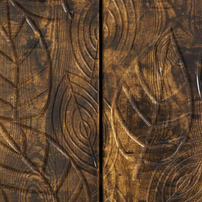 Sideboard Rökt ek 66 x 34,5 x 90 cm Konstruerat trä