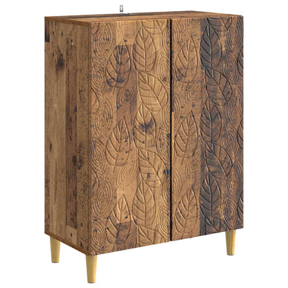 Sideboard Gammalt trä 66 x 34,5 x 90 cm Konstruerat trä