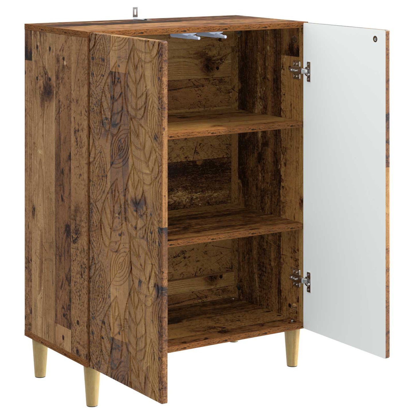 Sideboard Gammalt trä 66 x 34,5 x 90 cm Konstruerat trä
