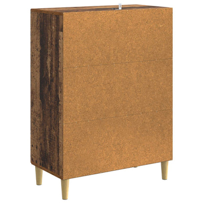 Sideboard Gammalt trä 66 x 34,5 x 90 cm Konstruerat trä