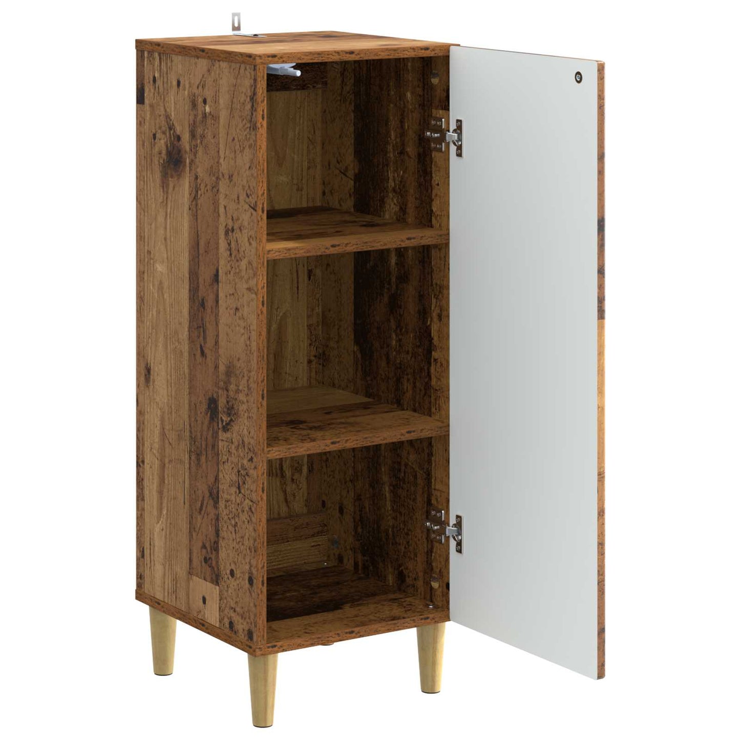 Sideboard Gammalt trä 33 x 34,5 x 90 cm Konstruerat trä