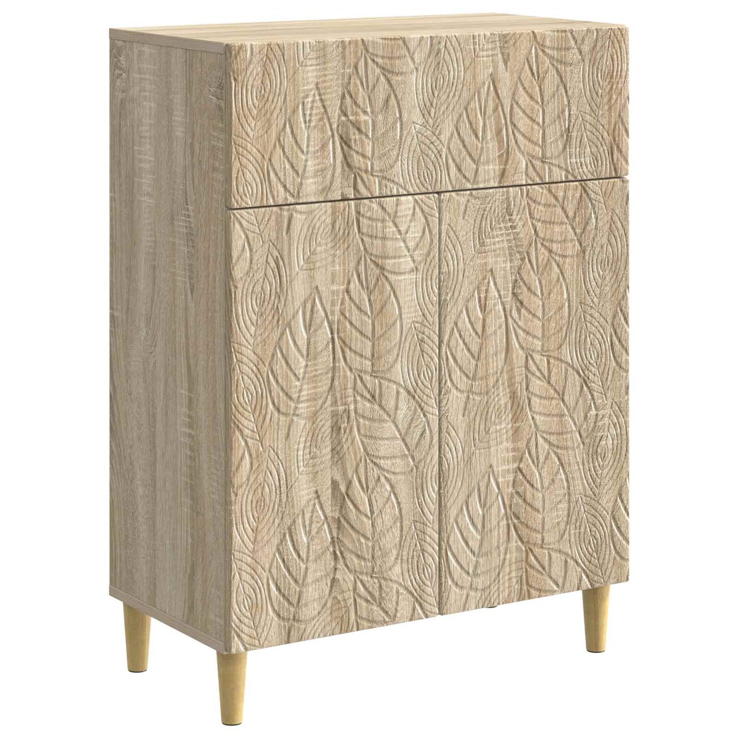 Sideboard Sonoma-ek 66 x 34,5 x 90 cm Konstruerat trä