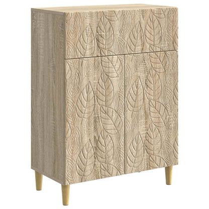 Sideboard Sonoma-ek 66 x 34,5 x 90 cm Konstruerat trä