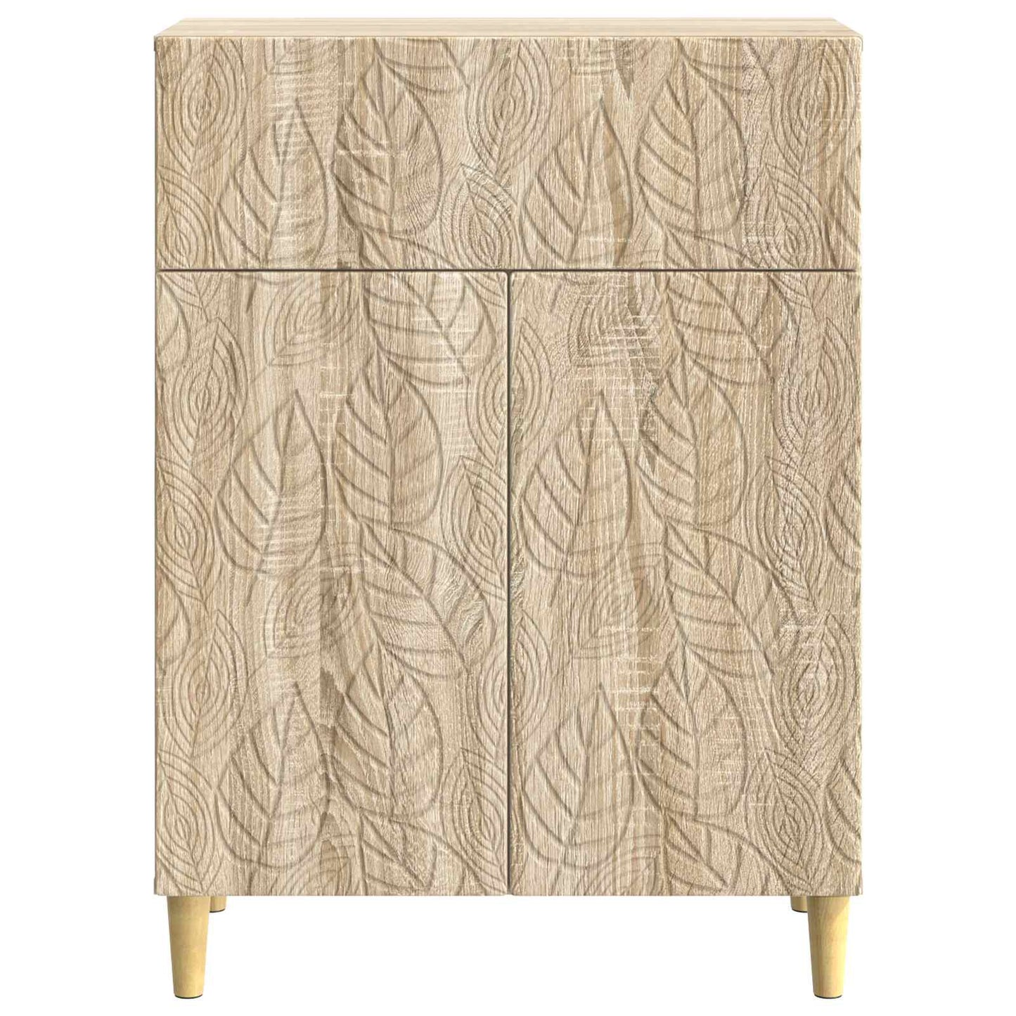 Sideboard Sonoma-ek 66 x 34,5 x 90 cm Konstruerat trä