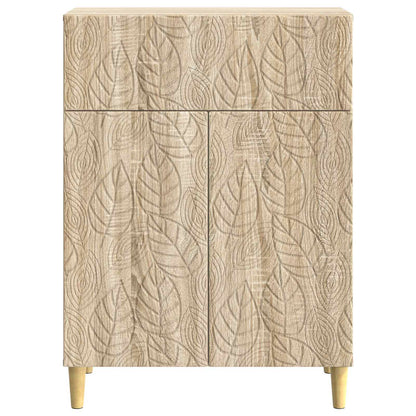 Sideboard Sonoma-ek 66 x 34,5 x 90 cm Konstruerat trä