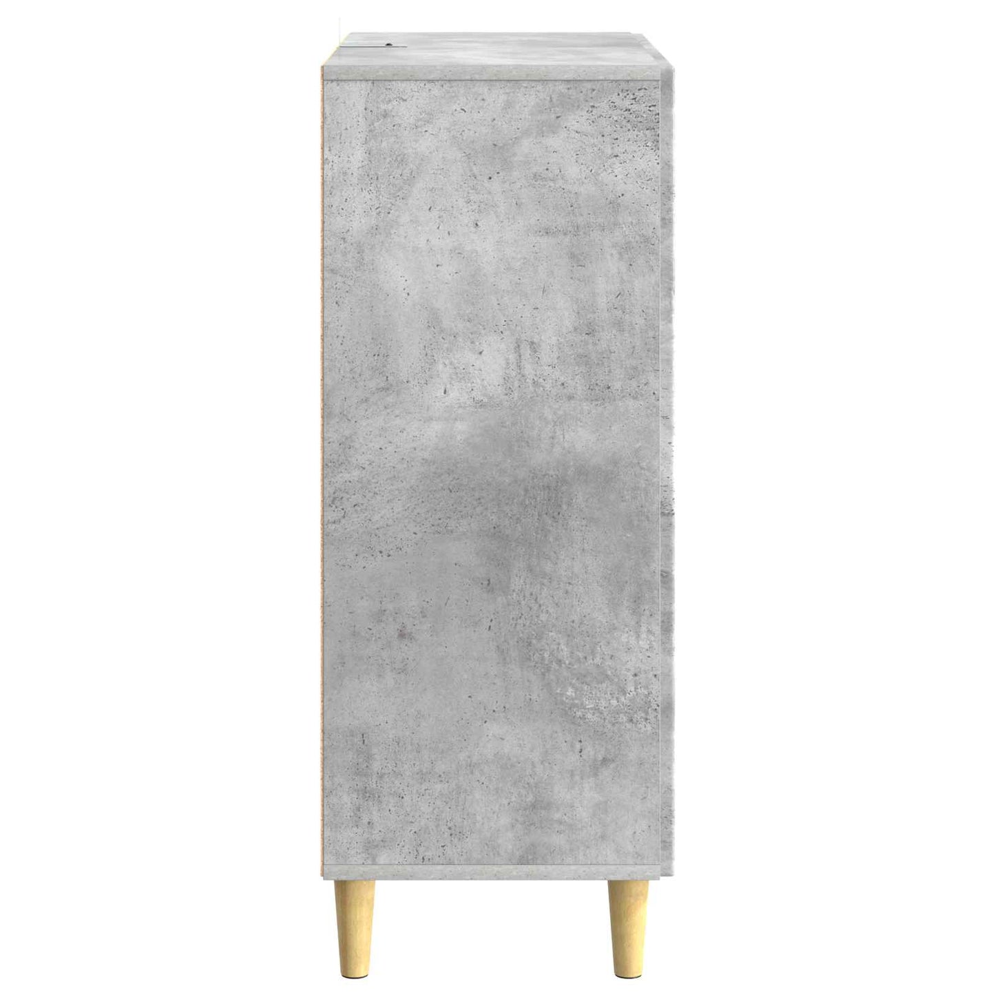 Sideboard Betonggrå 66 x 34,5 x 90 cm Konstruerat trä