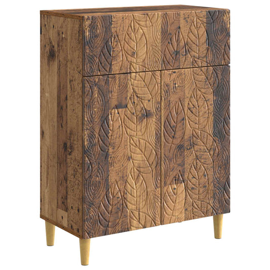Sideboard Gammalt trä 66 x 34,5 x 90 cm Konstruerat trä