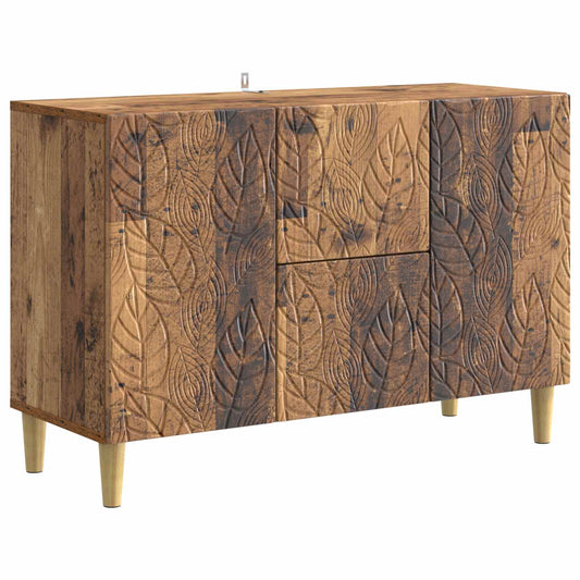 Sideboard Gammalt trä 89 x 34,5 x 60 cm Konstruerat trä