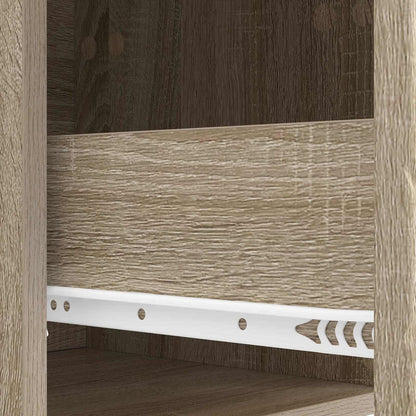 Sideboard Sonoma-ek 66 x 34,5 x 95 cm Konstruerat trä