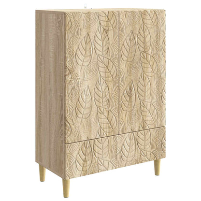 Sideboard Sonoma-ek 66 x 34,5 x 95 cm Konstruerat trä