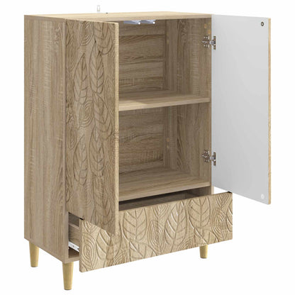 Sideboard Sonoma-ek 66 x 34,5 x 95 cm Konstruerat trä