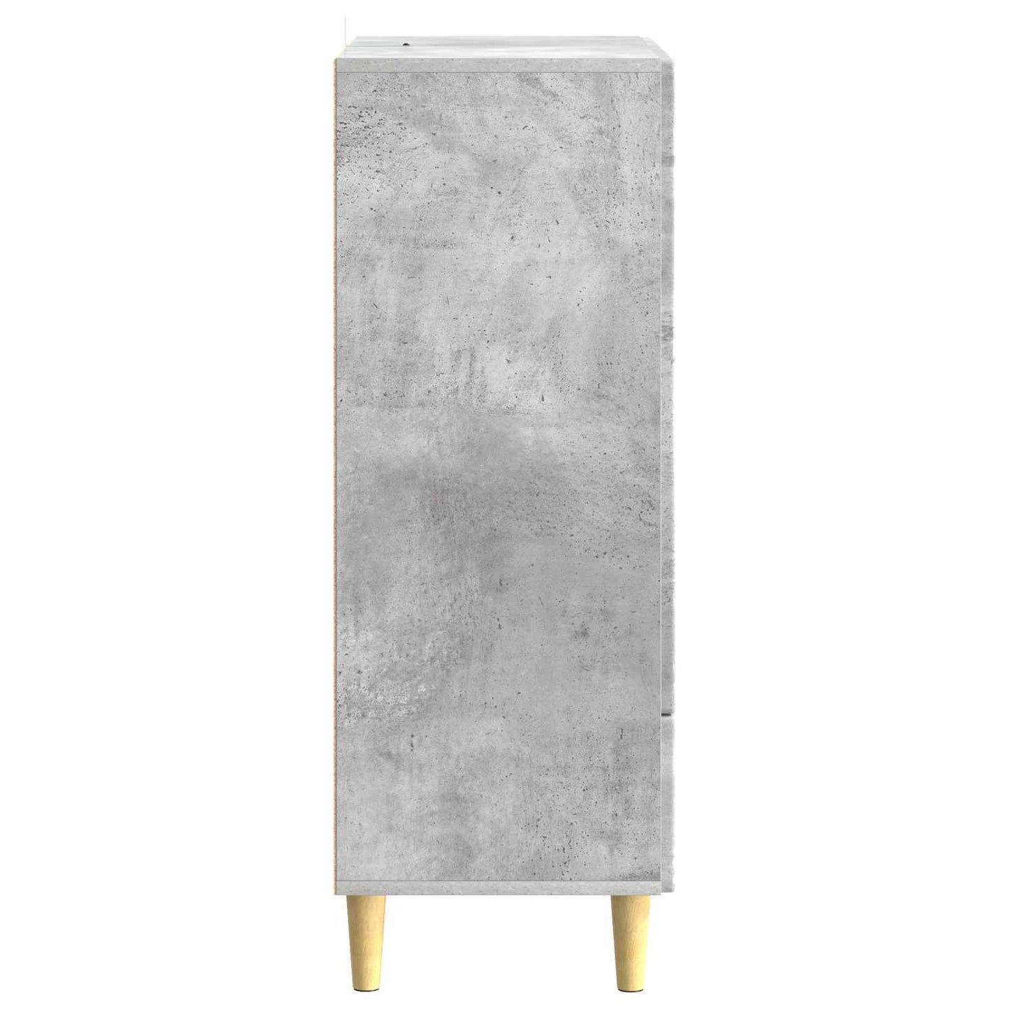 Sideboard Betonggrå 66 x 34,5 x 95 cm Konstruerat trä