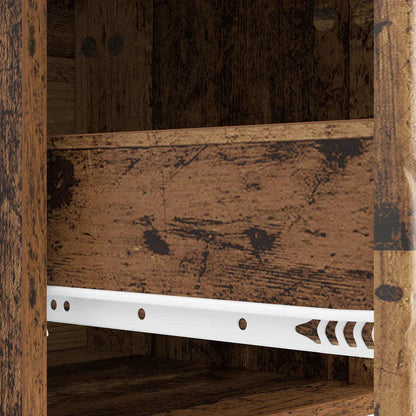 Sideboard Gammalt trä 66 x 34,5 x 95 cm Konstruerat trä