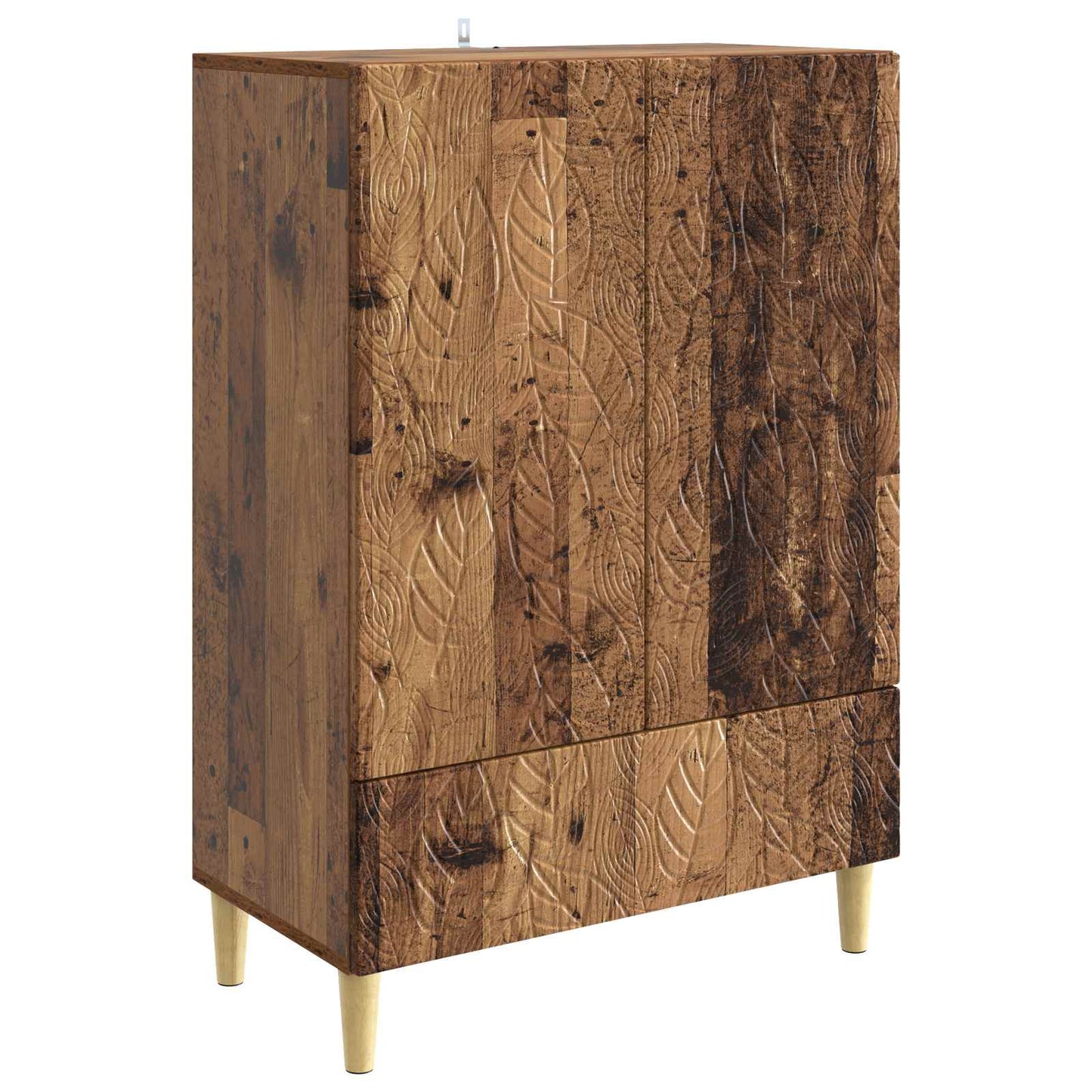 Sideboard Gammalt trä 66 x 34,5 x 95 cm Konstruerat trä